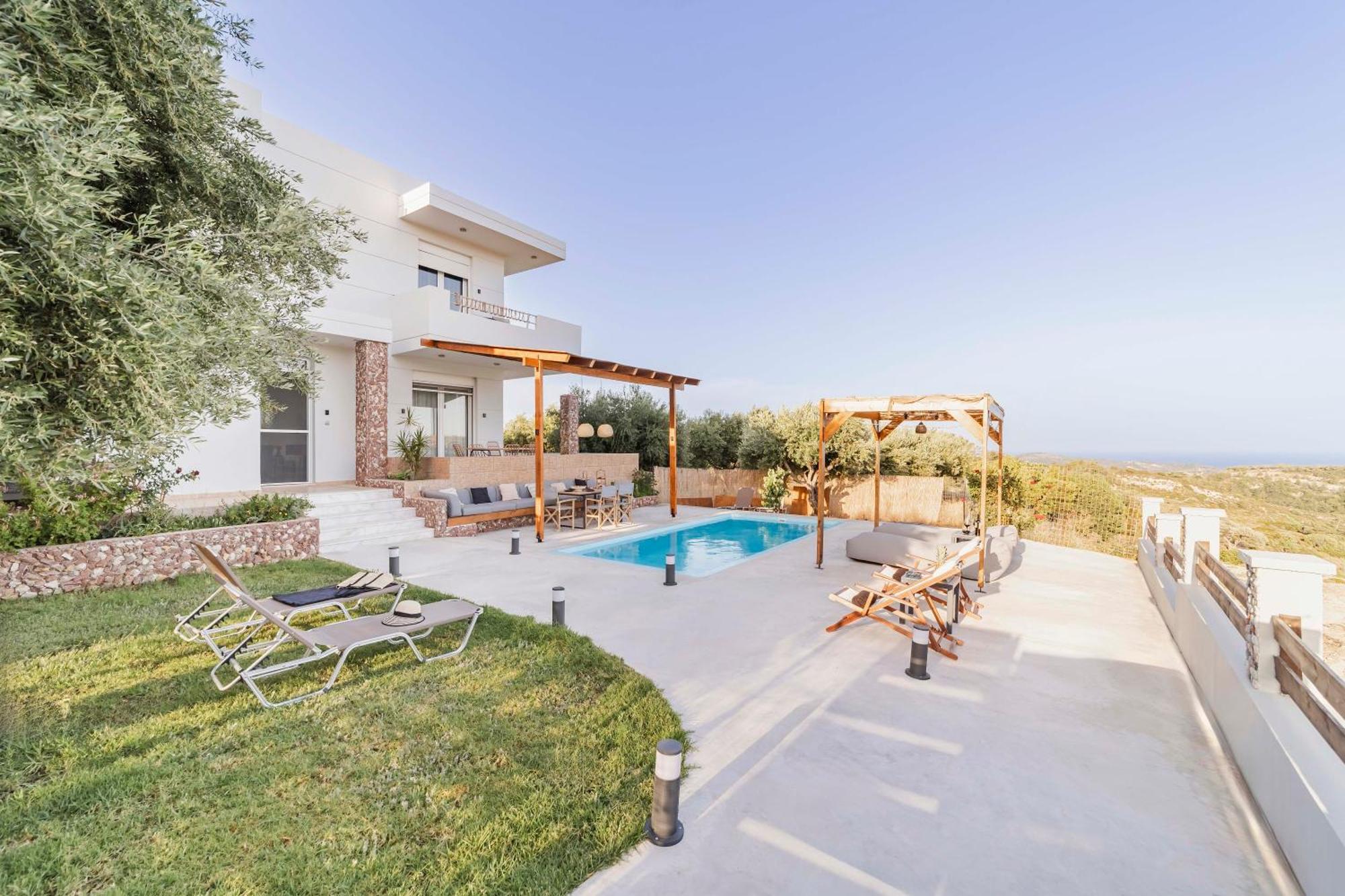 Villa Tranquility Psinthos Exterior foto