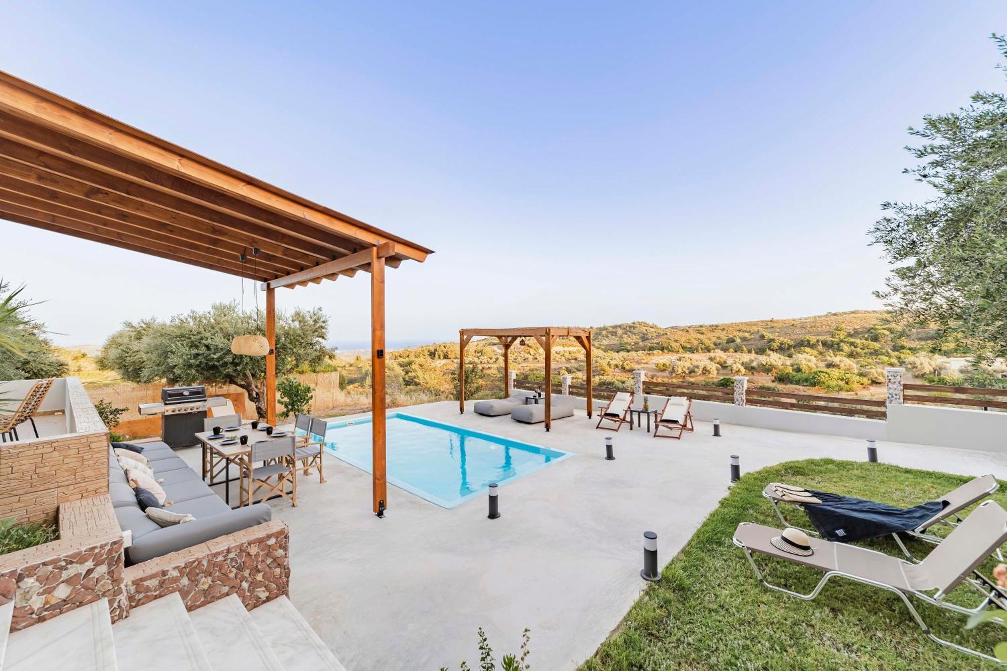 Villa Tranquility Psinthos Exterior foto