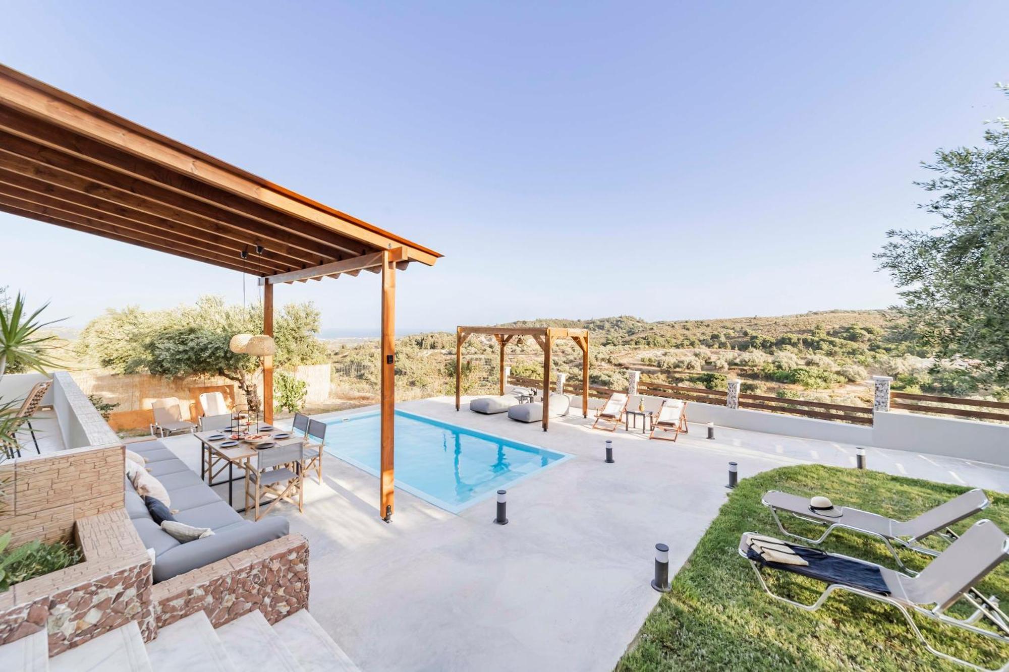 Villa Tranquility Psinthos Exterior foto