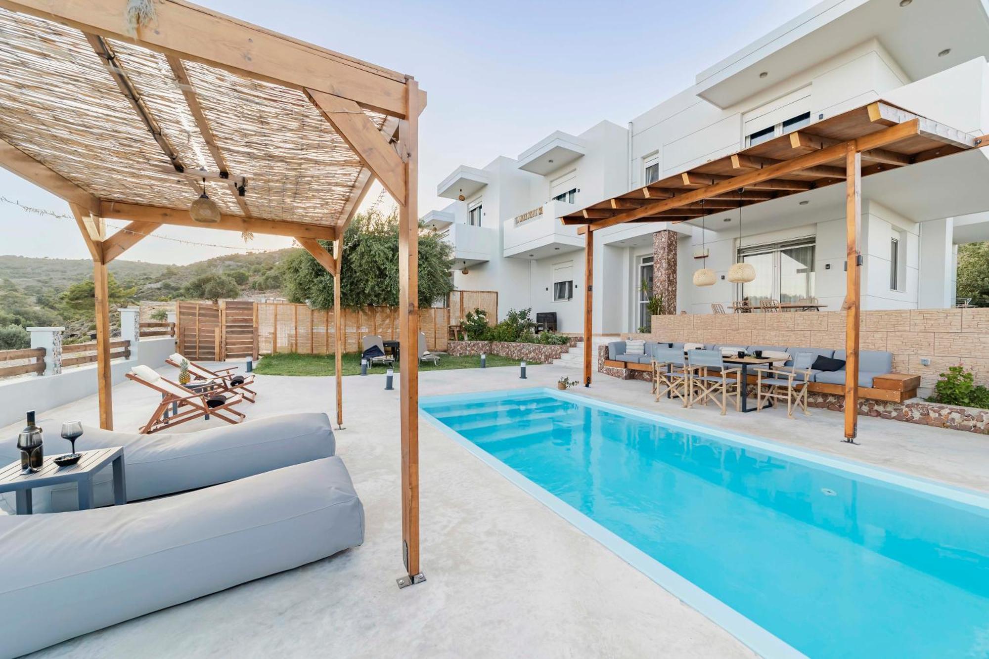 Villa Tranquility Psinthos Exterior foto