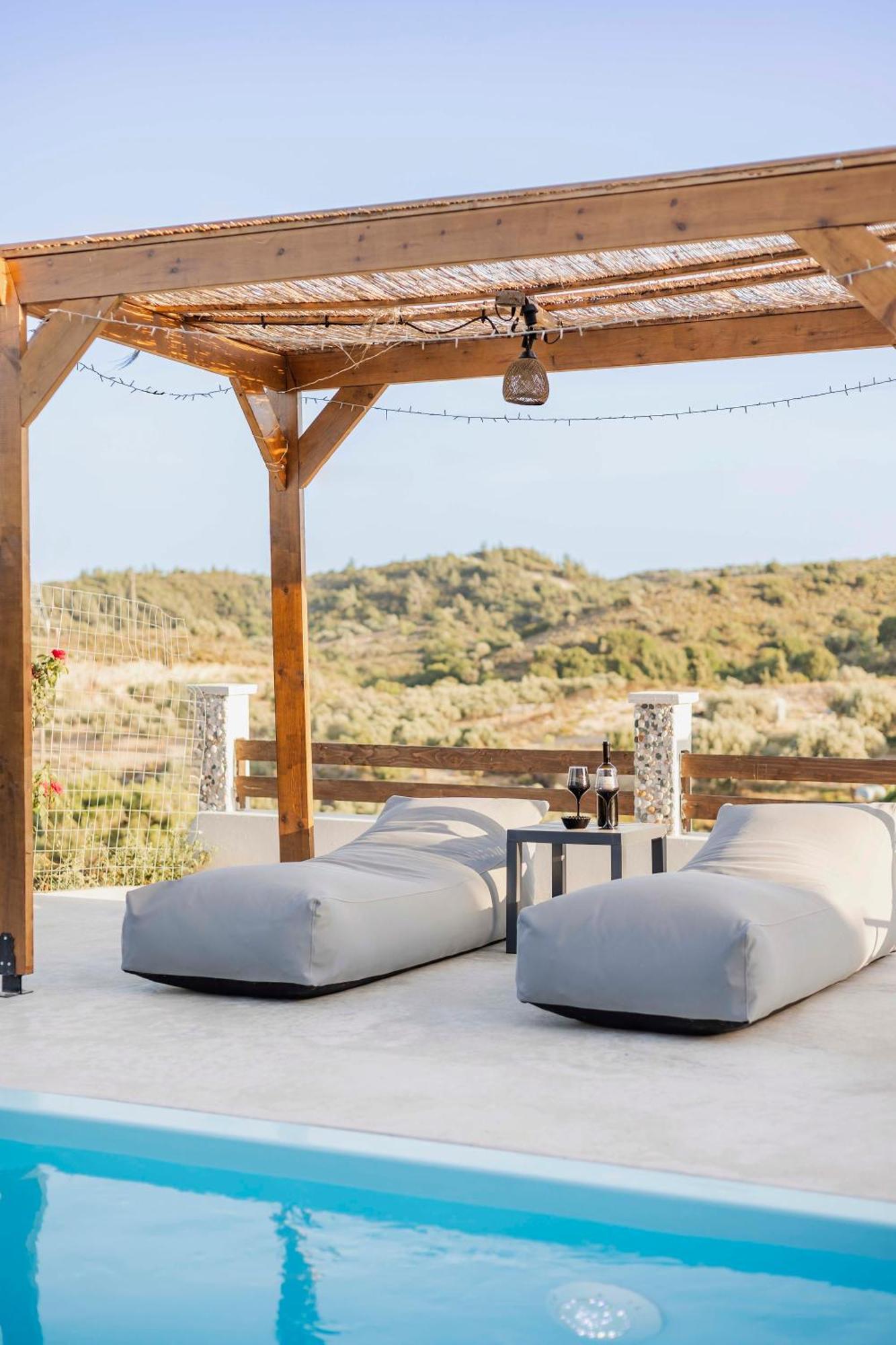 Villa Tranquility Psinthos Exterior foto